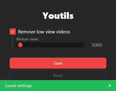 Added toasts to the UI